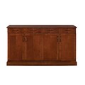 DMI® Belmont Office Collection in Brown Cherry; 36Hx66W Rectangle Buffet Table