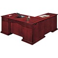 DMI Office Furniture Del Mar 730248 30 Wood/Veneer Left Executive L Desk, Sedona Cherry