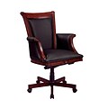 DMI Office Furniture Rue de Lyon 7684836 Leather Executive Chair, Chocolate