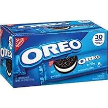 Nabisco Oreo Chocolate Sandwich Cookies, 2 oz., 30 Packs/Box (220-00421)