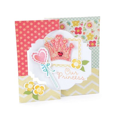 Sizzix Movers & Shapers L Die - Card, Majestic Flip-its 6 x 8.75 (658702)