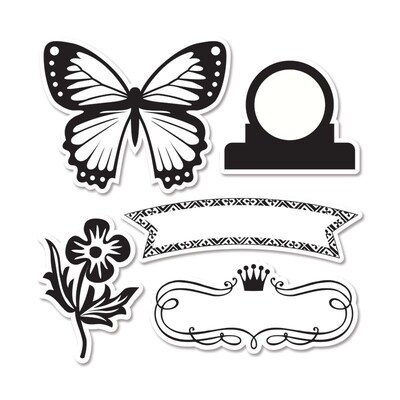 Sizzix Tailored Stamp & Diecut Set (659037)