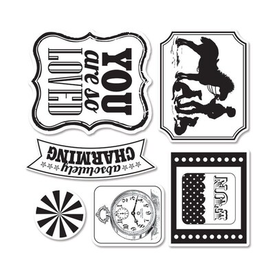 Sizzix Framelits Die This & That, Charming 1 x 1 - 2.5 x 0.87 (659044)