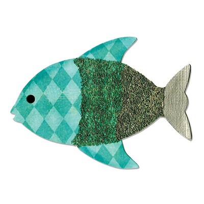 Sizzix Bigz Die - Fish Green 5.5 x 6