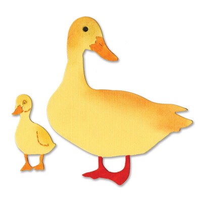 Sizzix AllStar Die - Duck & Duckling