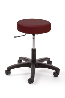 Brandt Econobuoy 13421 14 Pneumatic Stool without Backrest, Raspberry