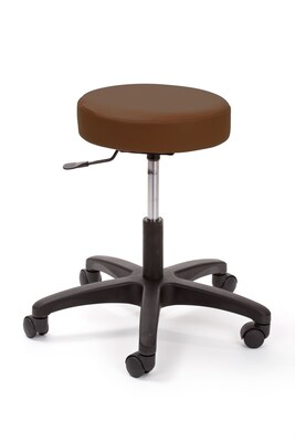Brandt Econobuoy 13421 14 Pneumatic Stool without Backrest, Brown