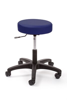 Brandt Econobuoy 13421 14 Pneumatic Stool without Backrest, Slate Blue