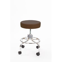 Brandt 22211 Revolving Stool with Footrest, Brown