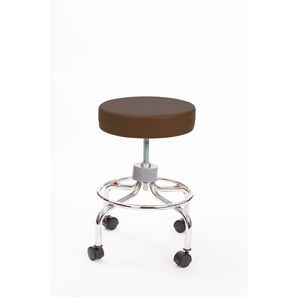 Brandt 22211 Revolving Stool with Footrest, Brown