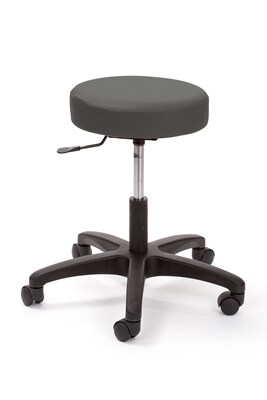 Brandt Econobuoy 13421 14 Pneumatic Stool without Backrest, Charcoal