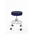 Brandt 22211 Revolving Stool with Footrest, Navy