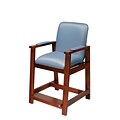 Brandt 80-81301 Hip High Waiting Room Chair; Black
