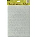 Ecstasy Crafts Nellies Choice A4 Embossing Folder, Baby 2