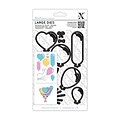 Docrafts® Xcut Decorative Large Die, Balloons, 10/Pack