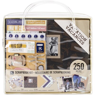 K&Company™ Scrapbook Kit, 8 x 8, Vacation
