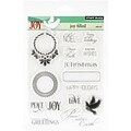 Penny Black® 5 x 7 1/2 Sheet Clear Stamp Set; Jolly Filled