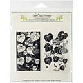 Class Act 5 3/4 x 6 3/4 Chapel Road Cling Mounted Rubber Stamp Set, Gourds
