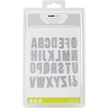 Kaisercraft Steel Decorative Die, Uppercase Alphabet, 28/Pack