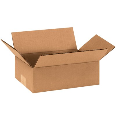 0.9x 6 x 3 Shipping Box, 200#/ECT, 25/Bundle (963)