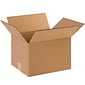 10'' x 9'' x 8'' Standard Corrugated Shipping Box, 200#/ECT, 25/Bundle (1098)