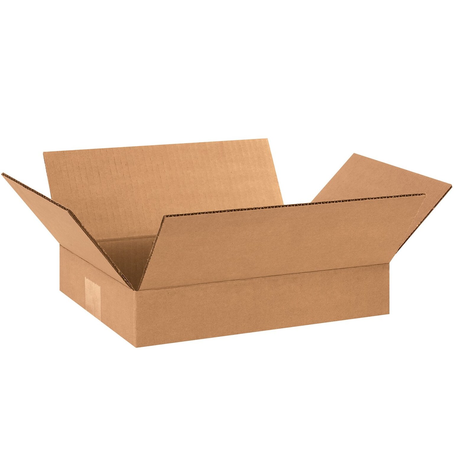 12 x 9 x 2 Standard Corrugated Shipping Box, 32 ECT, Kraft, 25/Bundle (1292)