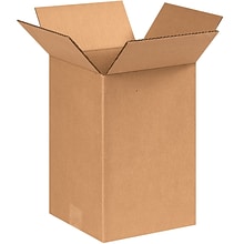 8 x 8 x 11 Corrugated Boxes, 25/Bundle (8811)