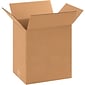 SI Products 10'' x 8'' x 12'' Standard Corrugated Shipping Box, 32 ECT, Kraft, 25/Bundle (10812)