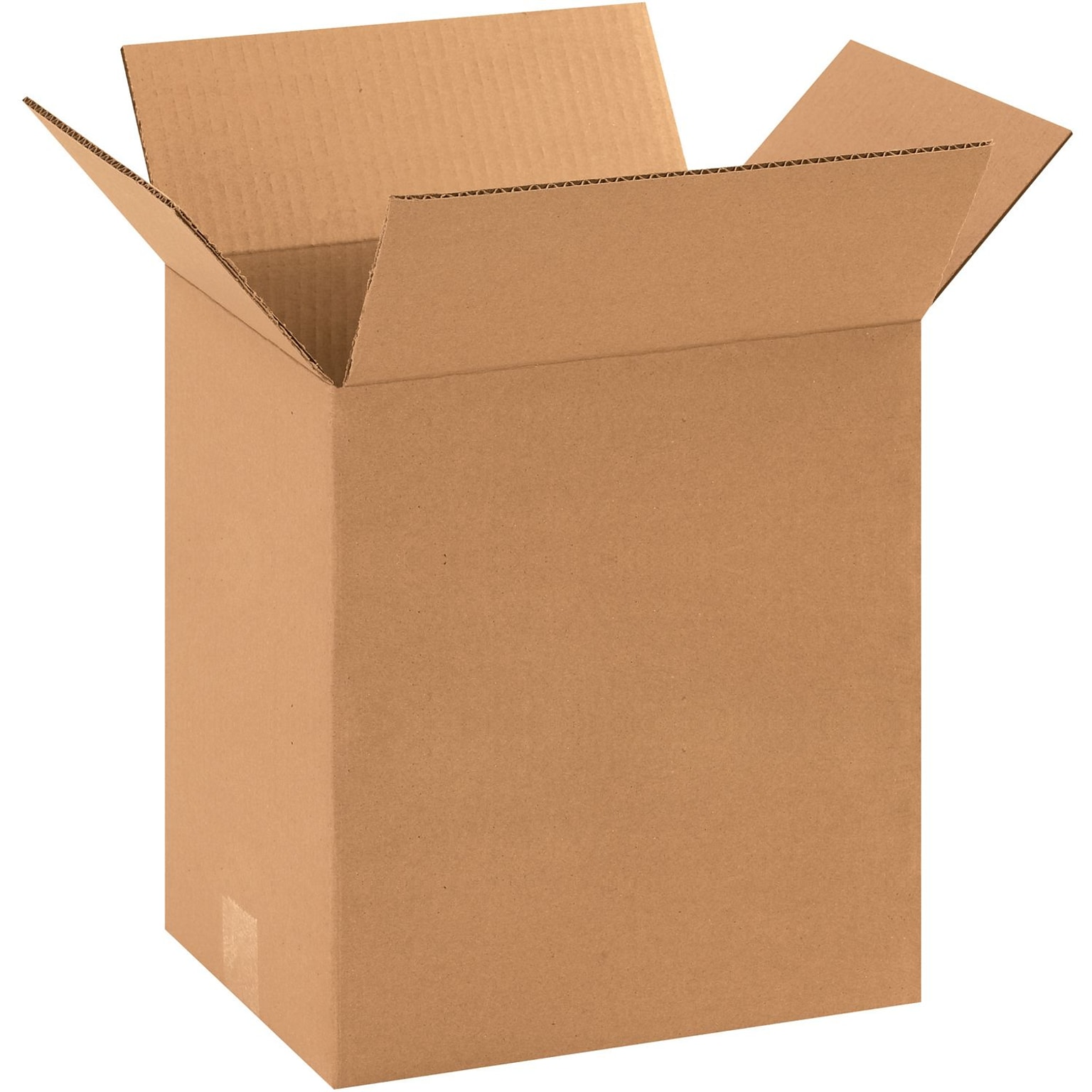 SI Products 10 x 8 x 12 Standard Corrugated Shipping Box, 32 ECT, Kraft, 25/Bundle (10812)