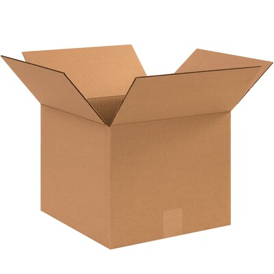 11'' x 11'' x 8'' Standard Corrugated Shipping Box, 200#/ECT, 25/Bundle (11118)