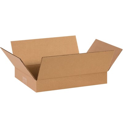 14 x 10 x 2 Shipping Box, 200#/ECT, 25/Bundle (14102)