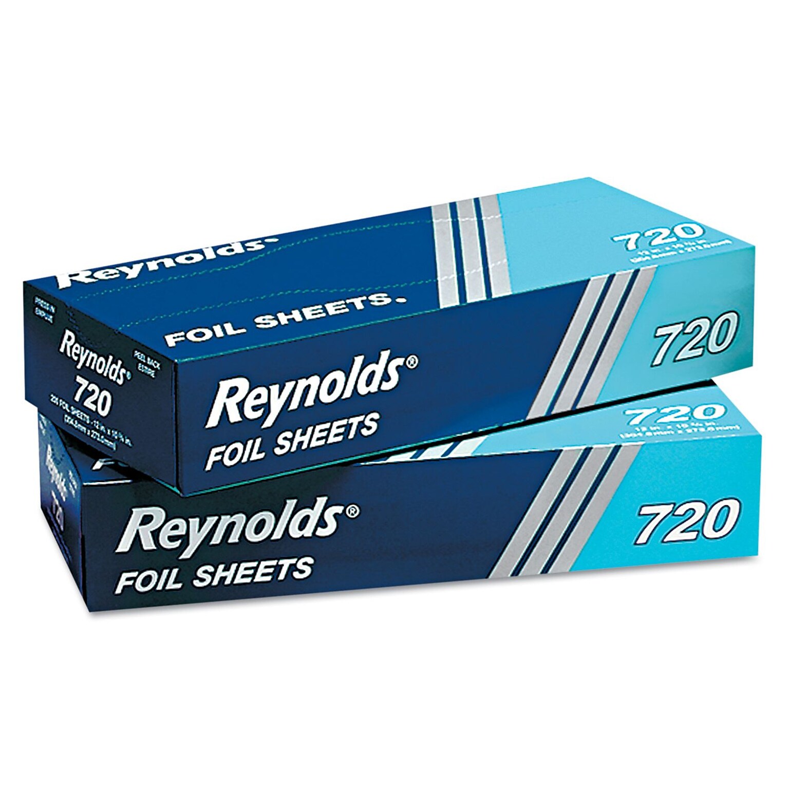 Reynolds® Wrap 720 Pop-Up Interfolded Aluminum Foil Sheets, 12 x 10 3/4, Silver, 200 Sheets/Box, 12 Boxes/Carton