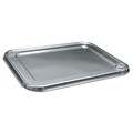 Aluminum BWK LIDSTEAMHF Boardwalk Half Size Steam Table Pan Lid, Aluminum 0.5, 100/pack