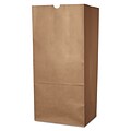 AJM Packaging 30 Gallon All Purpose Lawn and Leaf Standing Bag, Kraft, 50/Box (BAG RBR30105BO)