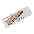 Wax-Coated Paper Submarine Sandwich Bags, 1000 Bags