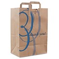 S & G PACKAGING Stock Thank You Bags, 300/Carton