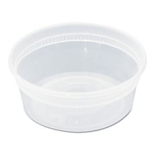 PACTIV REGIONAL MIX CNTR Plastic Container 8 Oz. Combo with Clear Lid