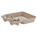Chinet® StrongHolder Molded Fiber Cup/Food Tray, 8-22oz, Two Cups, 250/Carton