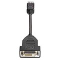 HP® FH973AA 7 1/2 DisplayPort to DVI-D Audio/Video Adapter; Black