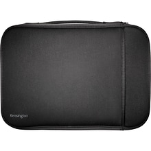Kensington® Technology Group® Black Fabric Carrying Case Sleeve For 11 Notebook