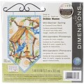Dimensions Spring Banner Counted Cross Stitch Kit, 5 x 8