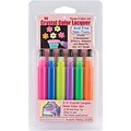 Sakura Hobby Craft 3D Crystal Lacquer Color Pen Set, Assorted, 0.5 oz., 6/Pack