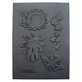 Great Create Drama Blooms Texture Stamp, 5 1/2 x 4 1/2