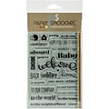 Paper Smooches Welcome Wagon Stamp, Clear, 4 x 6