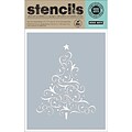 Hero Arts® Swirl Tree Stencil, 6 1/4 x 5 1/4