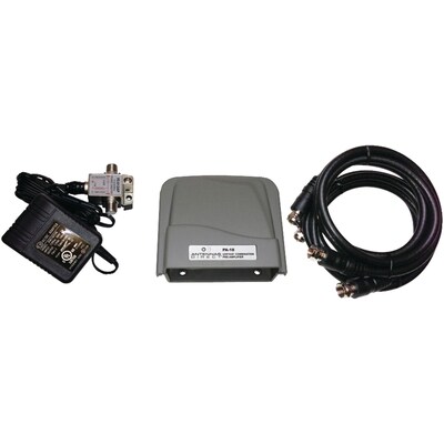 Antennas Direct® PA18 Ultralow-Noise UHF/VHF Antenna Pre-Amplifier Kit