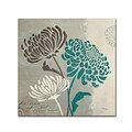 Trademark Fine Art WAP0135-C3535GG Chrysanthemums II by Wellington Studio 35 x 35 Frameless Art