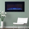 Northwest 80-2000A-36 LED Fire and Ice Electric Fireplace with Remote, 36