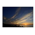 Trademark Fine Art KS0154-C1624GG Sweeping Sunset by Kurt Shaffer 16 x 24 Frameless Art