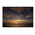 Trademark Fine Art Another Amazing Sunset on Lake Erie by Kurt Shaffer 22x32 FRMLS Art